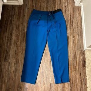 High waisted ankle trouser
